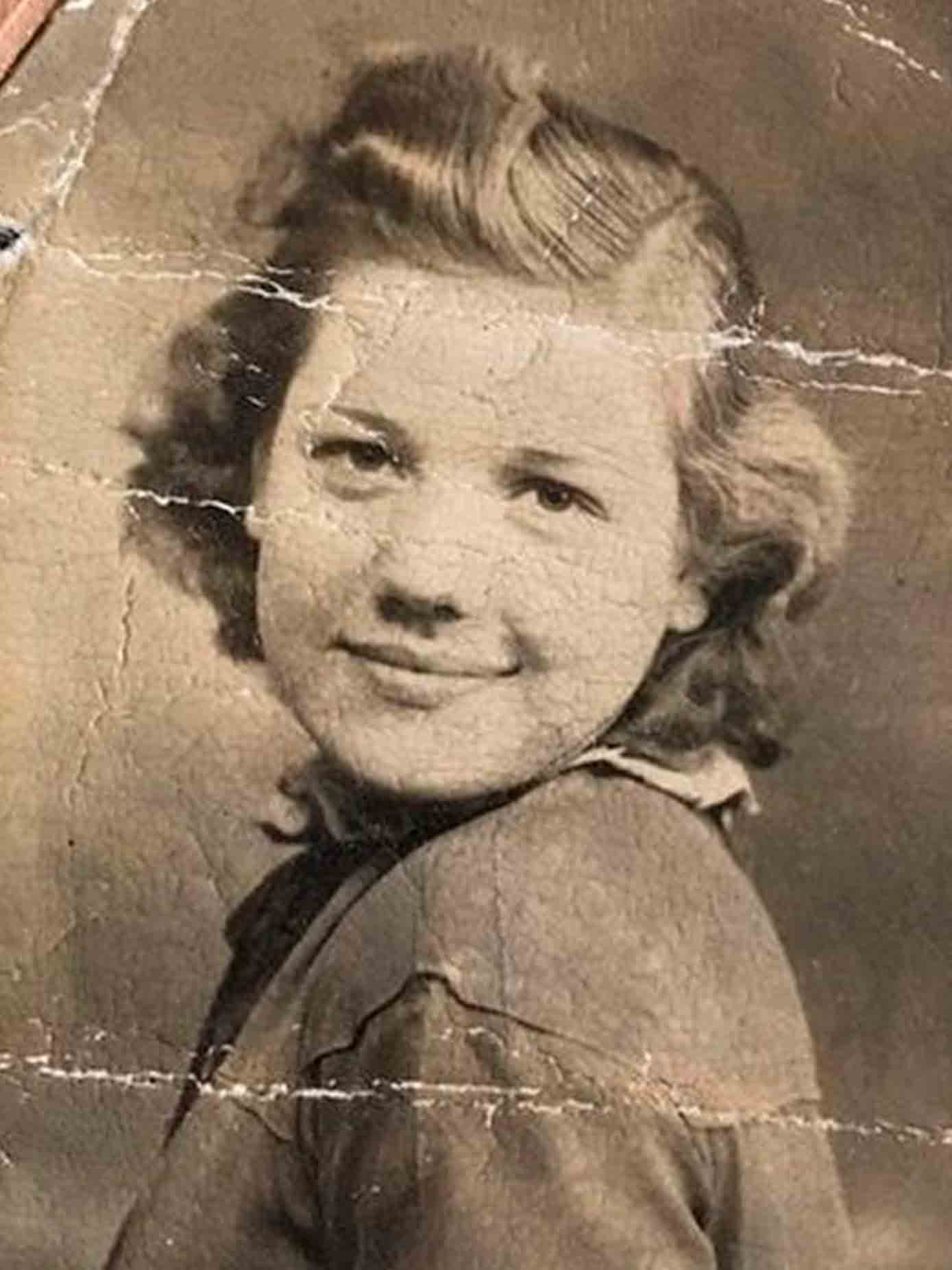Source photo before ceramic photo plaque preparation